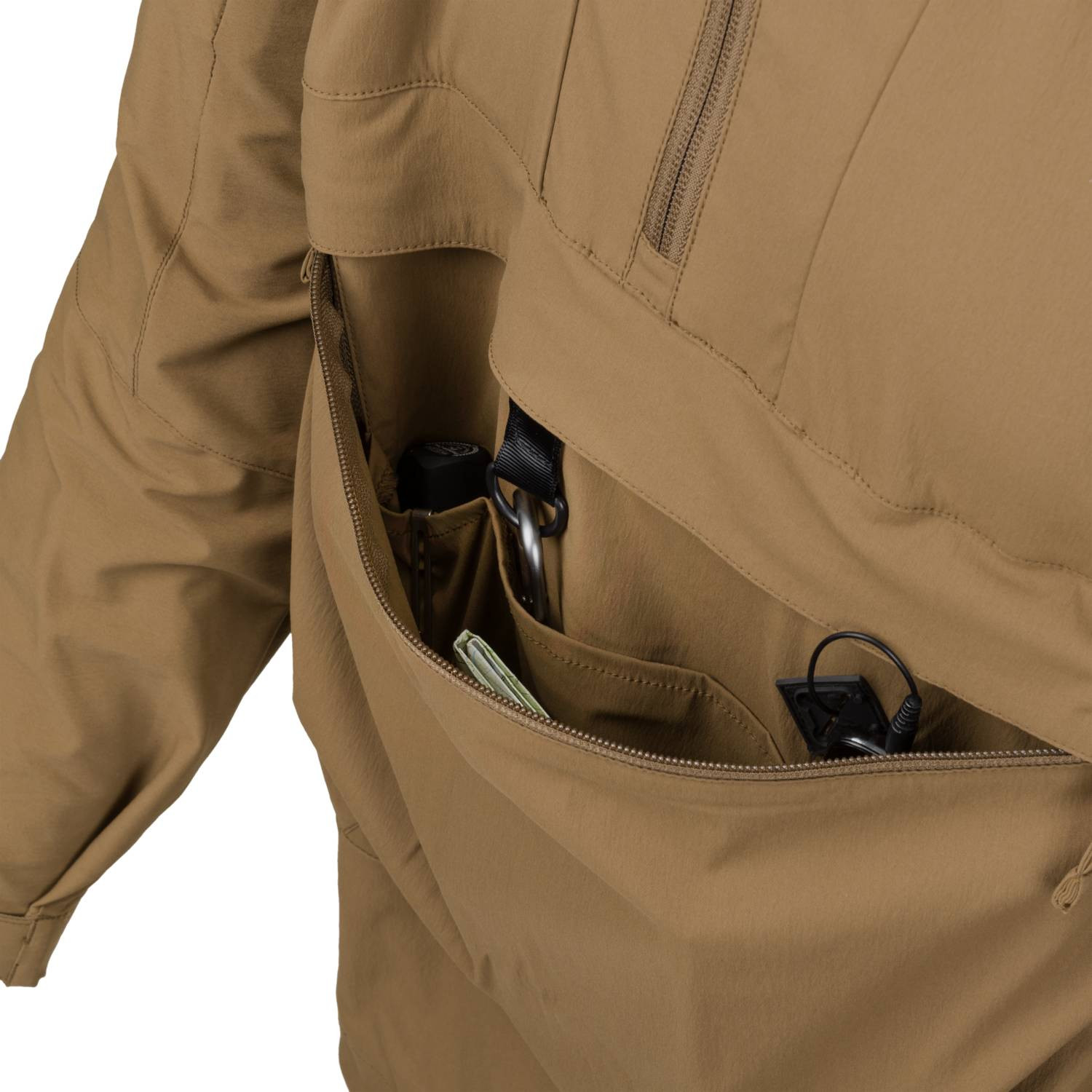 Куртка Helikon Anorak Mistral SoftShell Mud Brown Фото 4